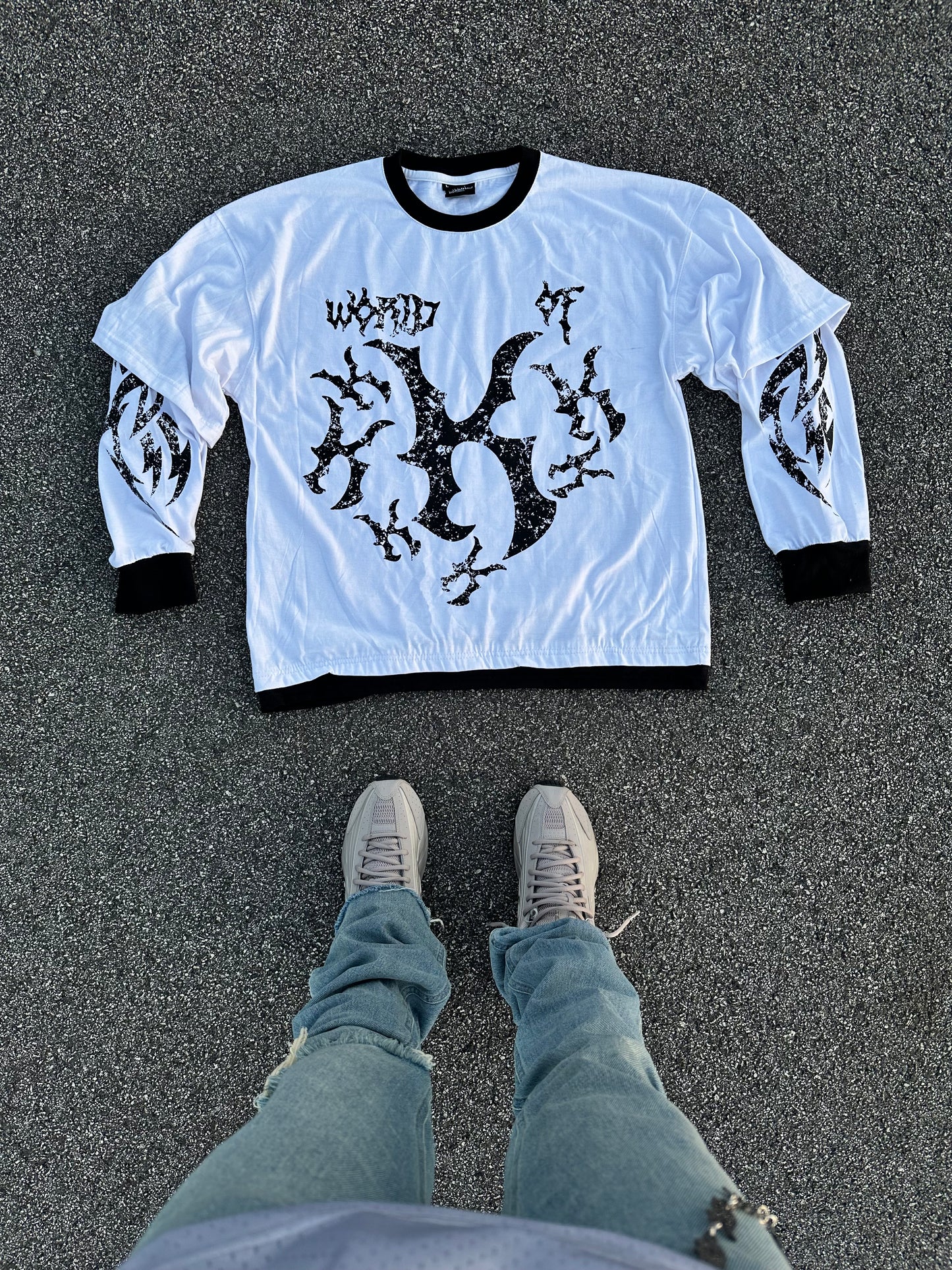 “World of Kommotion” Double Layer Tee