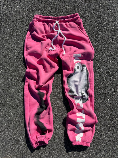 “Made Wit Kommotion” Rhinestone Joggers