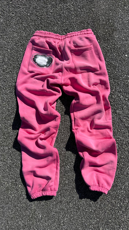 “Made Wit Kommotion” Rhinestone Joggers