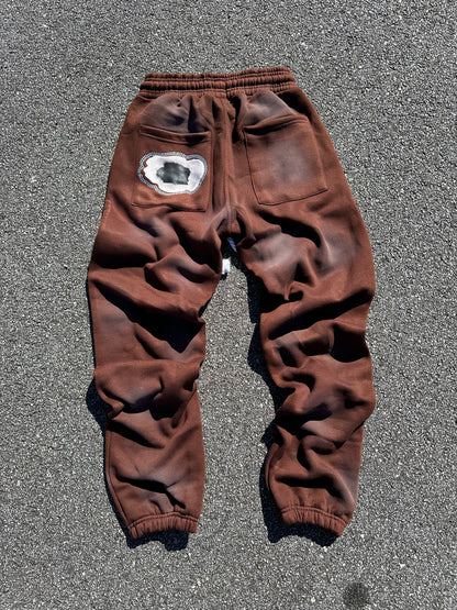 “Made Wit Kommotion” Rhinestone Joggers