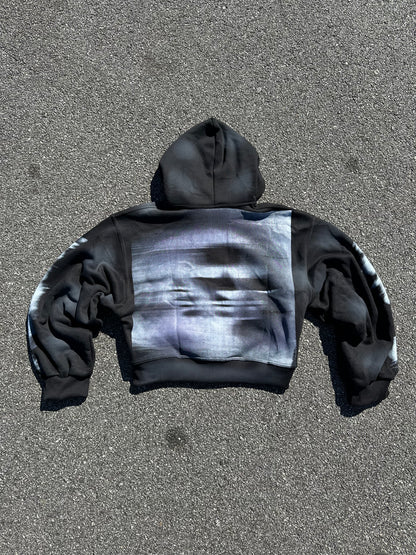 “Made Wit Kommotion” Rhinestone Zip-Up
