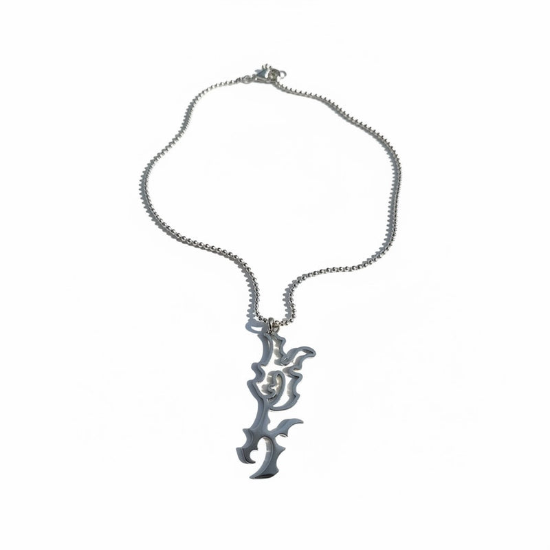 “KK” Pendant & Chain